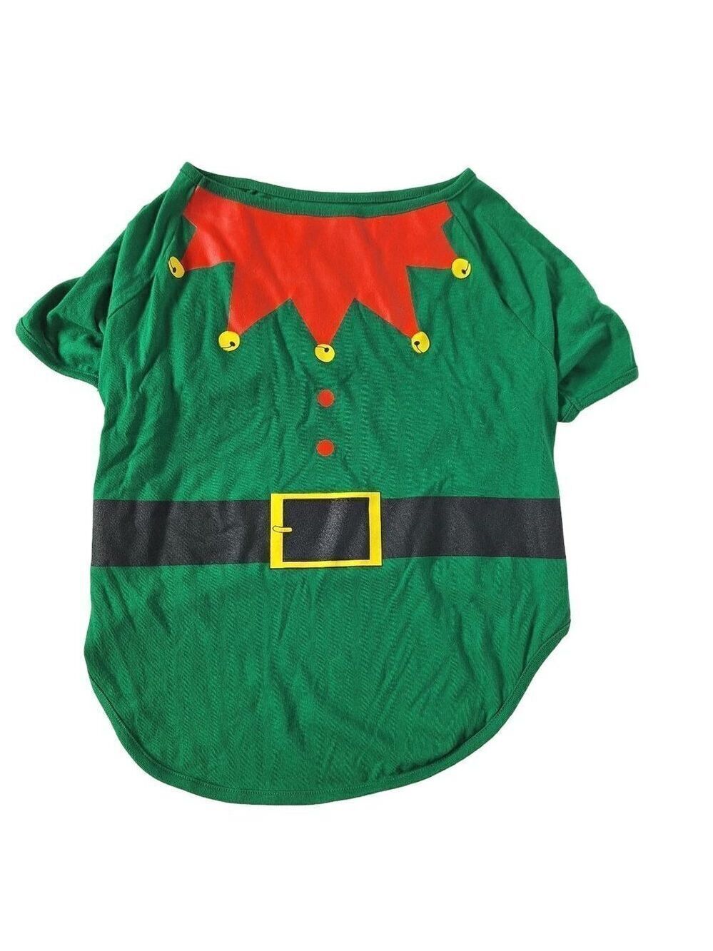 North Pole Trading Co Dog Elf Shirt Large